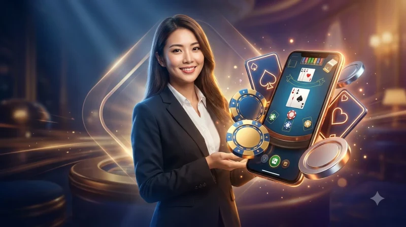 Các hành động cơ bản trong blackjack HI88