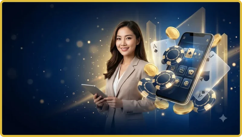 Các hành động cơ bản trong blackjack HI88