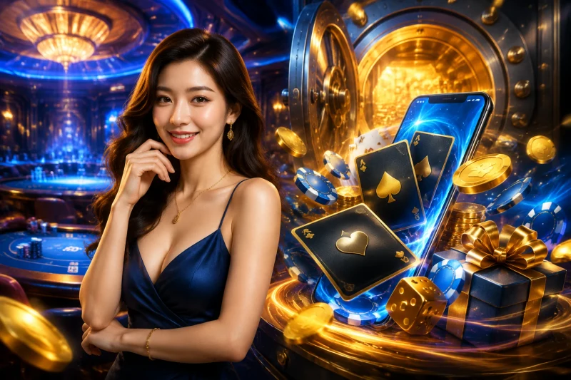 Giao diện game bài online mượt mà và hiện đại trên thiết bị di động.
