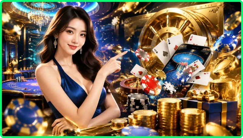 Giao diện game bài online mượt mà và hiện đại trên thiết bị di động.