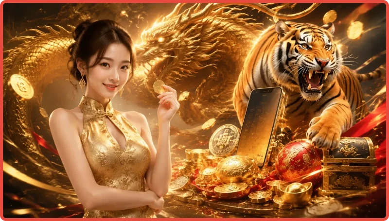 Luật chơi Rồng Hổ cơ bản với hai cửa đặt cược