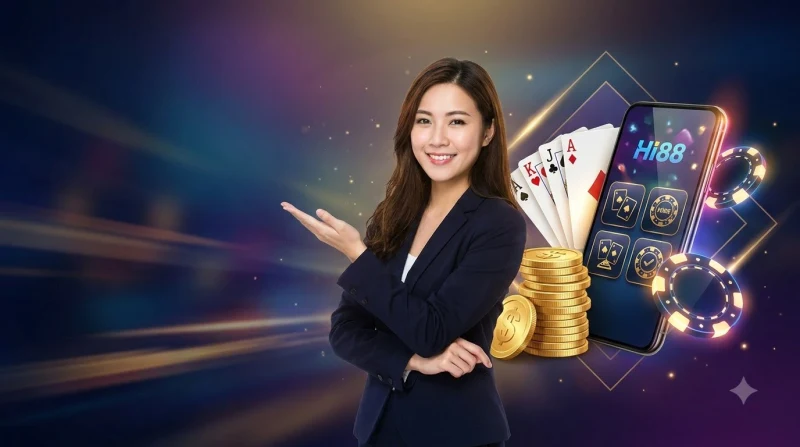 Trải nghiệm Blackjack tại casino online HI88