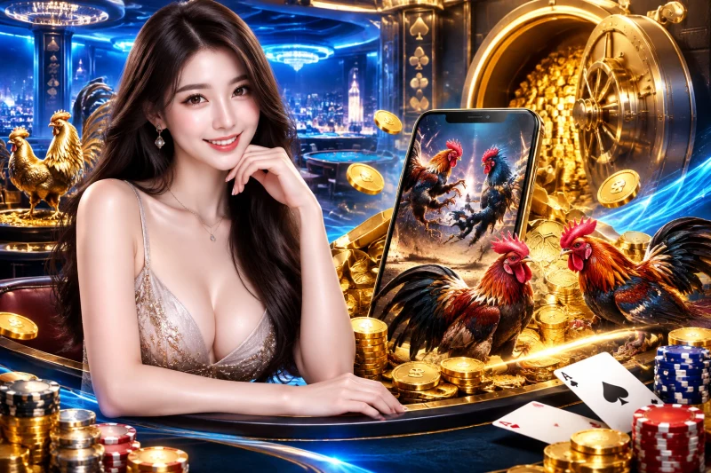 Ưu điểm vượt trội của sảnh cược đá gà online tại HI88