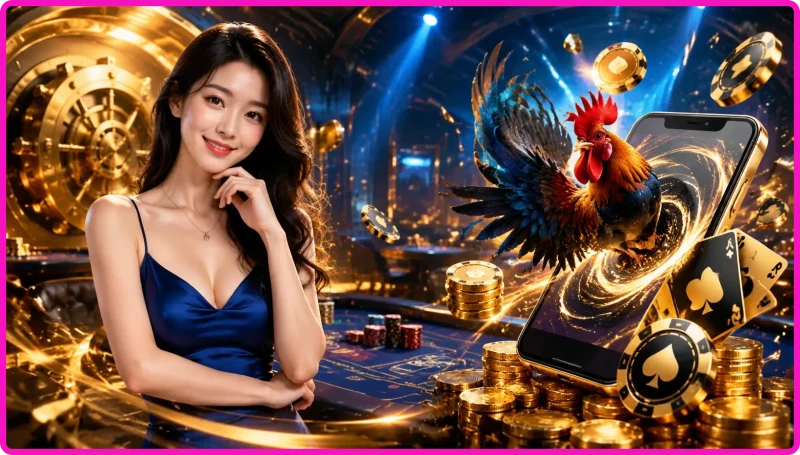 Ưu điểm vượt trội của sảnh cược đá gà online tại HI88
